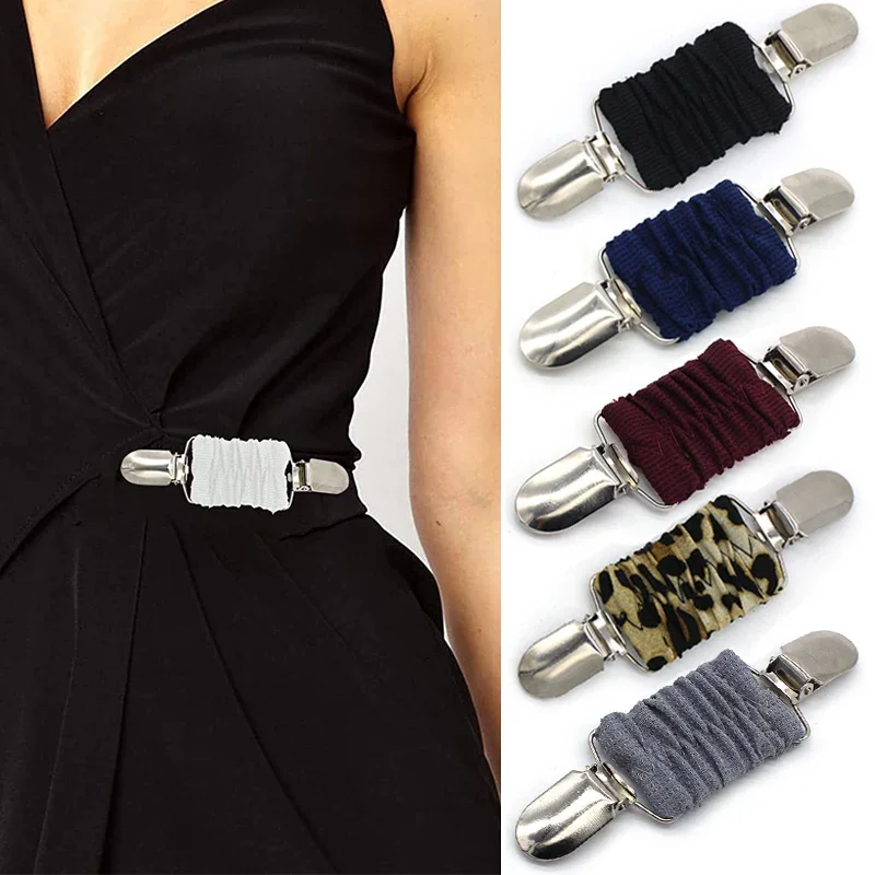 

Metal Elastic Dress Pants Clips Non-Slip Garment Waistband Extender Clothes Accessory Shawl Clip Multifunction Metal Dress Clip