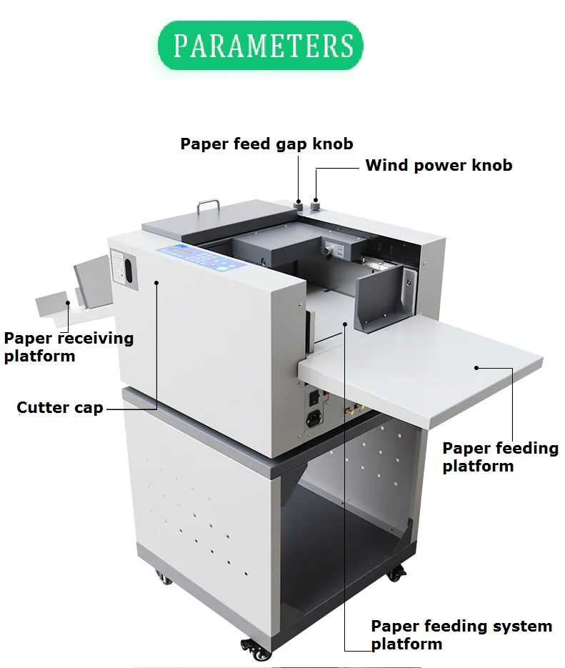 NC350A Electric creasing machine paper creasing machine with automatic paper feed for hot sale