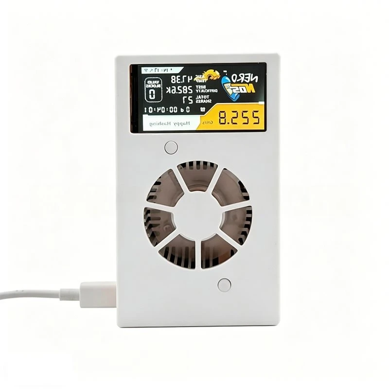 Nerdminer V2 MAX Nerdnos One 200GH/S Bitcoin Solo Lottery Miner Wifi Connection Win 3.125 BTC Wifi Connection