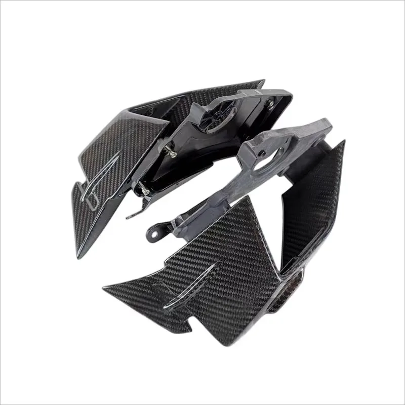 OEM 3K 100% Dry Carbon Fiber Motorcycle Fixed Wing for S1000RR 2023 Carbon Fiber Motorcycle Fairing Kit Wholesale