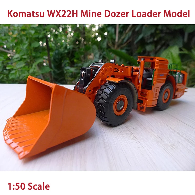 

Dietcast 1:50 Scale Komatsu WX22H Mine Dozer Loader Model Alloy Truck Model Classic Collection Souvenir Gift Decoration
