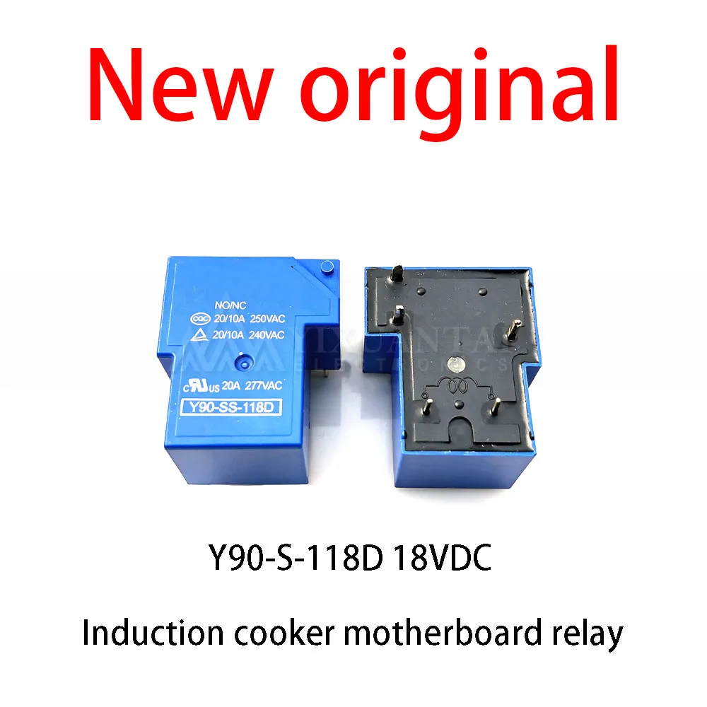 (10pcs) 100% New relay Y90-S-118D 18VDC Induction cooker motherboard relay