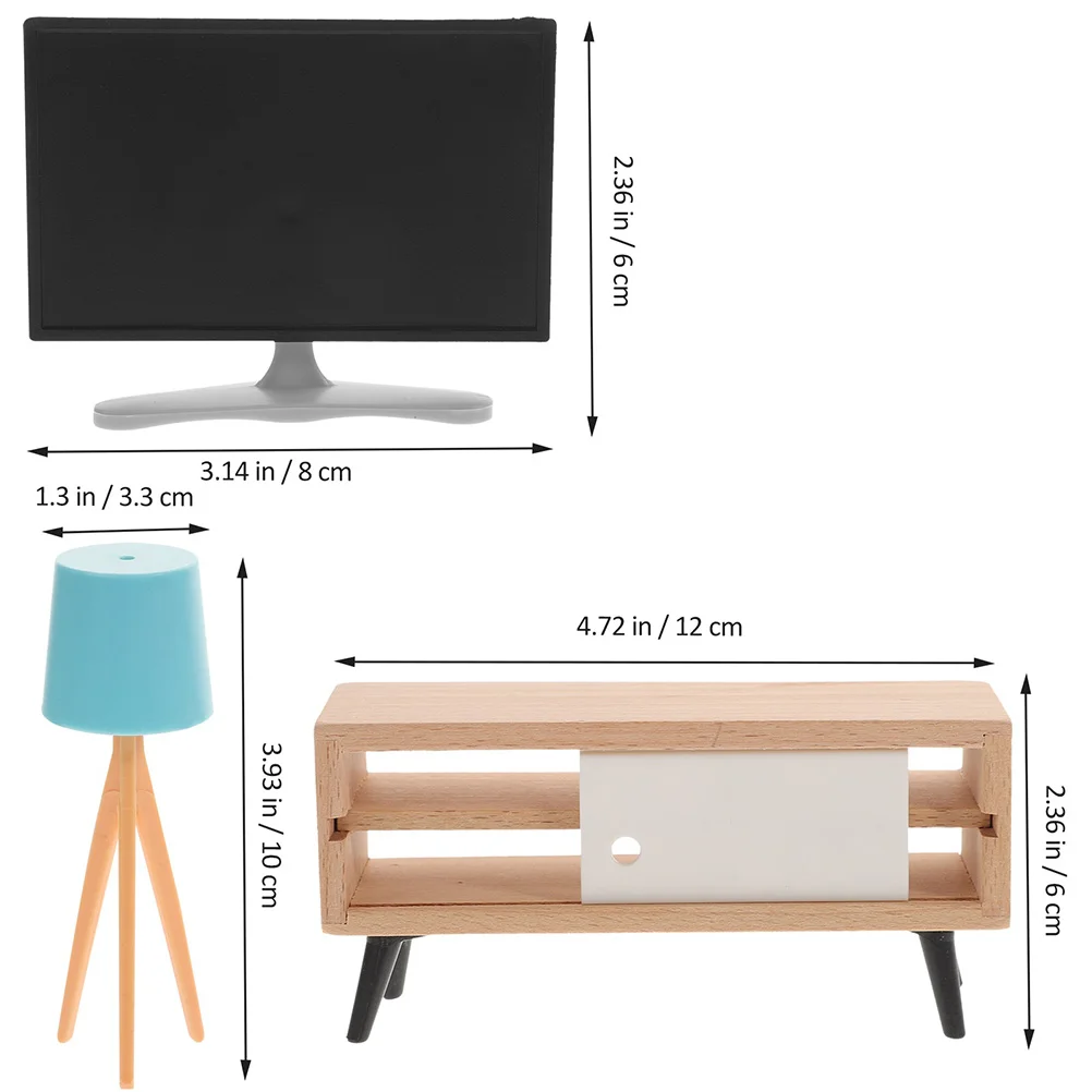 Decorazioni Mini Accessori per la camera da letto Ornamento per la casa Mobili in miniatura Armadietto per la casa