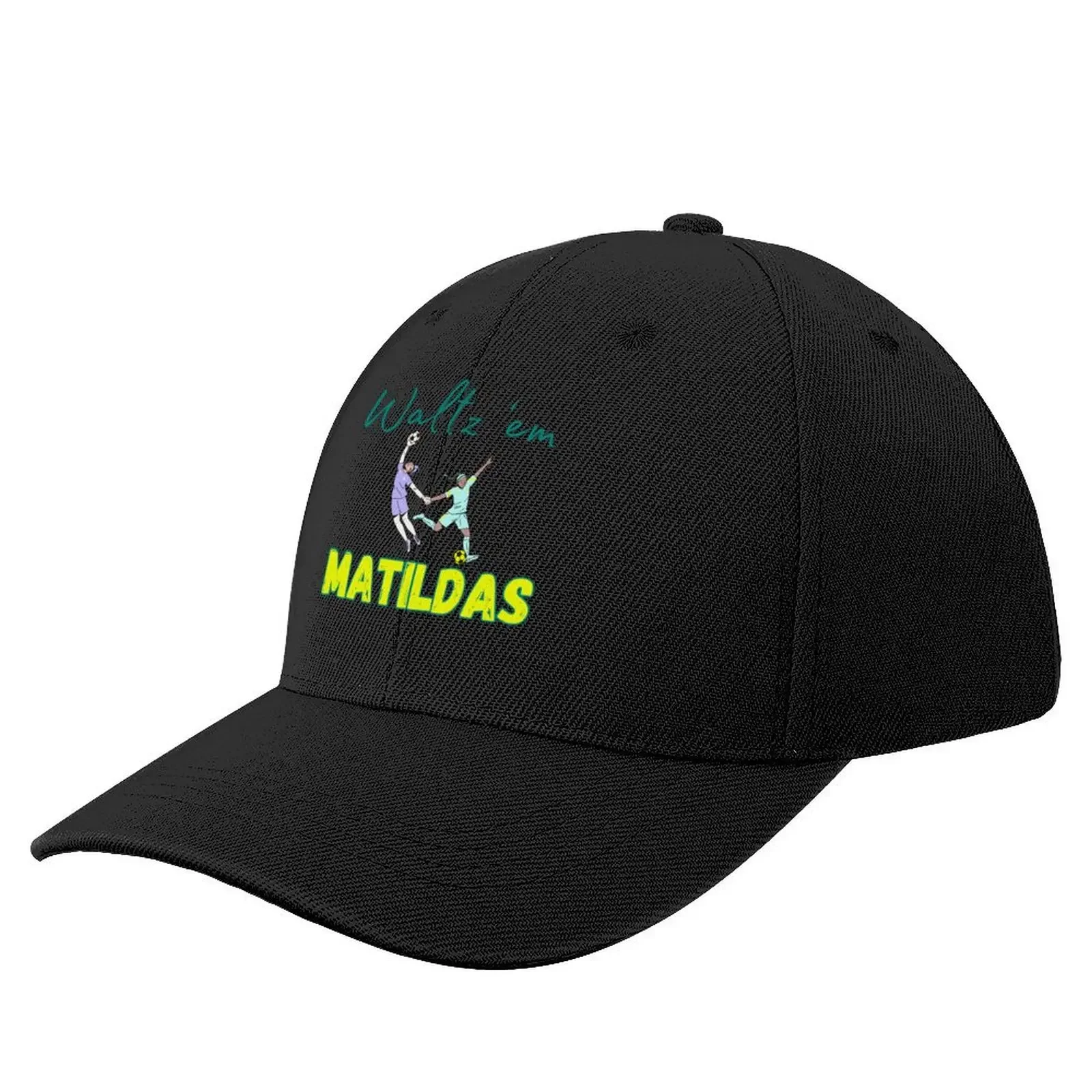 Waltz 'em Matildas Australia Soccer Team Away Colours Baseball Cap Military Cap Man Anime Luxury Woman Men's