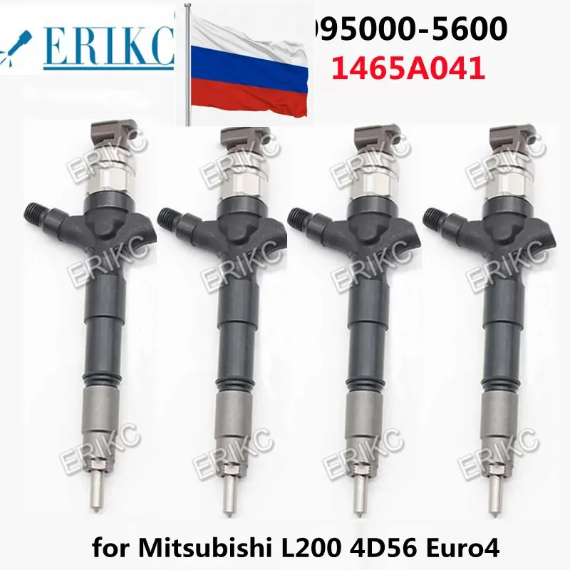 095000-5600 095000-5601 1465A041 ERIKC Набор форсунок ДЛЯ Mitsubishi L200 4D56 Euro4 Автозапчасти Топливные форсунки