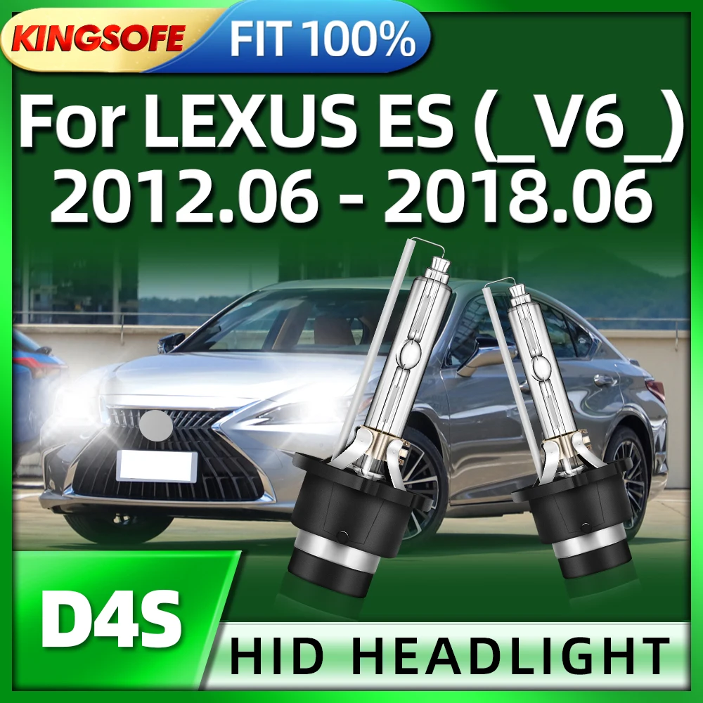 

Roadsun 12V 35W HID Bulb Xenon Headlight D4S Lamp 6000K For LEXUS ES (_V6_) 2012 2013 2014 2015 2016 2017 2018