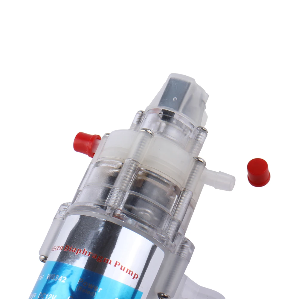 เกรดอาหารน้ำปั๊มไฟฟ้าปั๊มไดอะแฟรม12V 15W Self-Priming DC สุขาภิบาลและมั่นคง