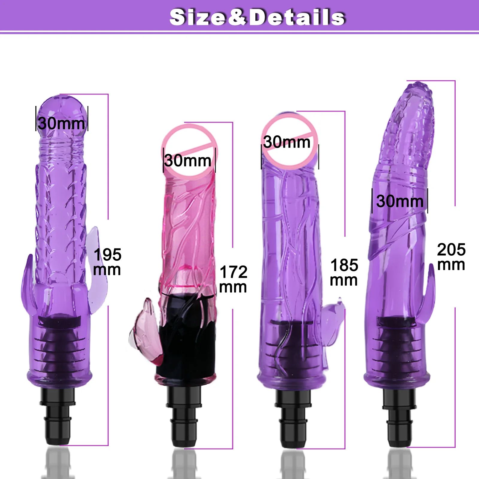 Massage gun Head Automatic Sex Machine Male Female Sex Toy Masturbator Enhance Pleasure Dildo Vibrator Adult Gift for Couples 18 gallery 2