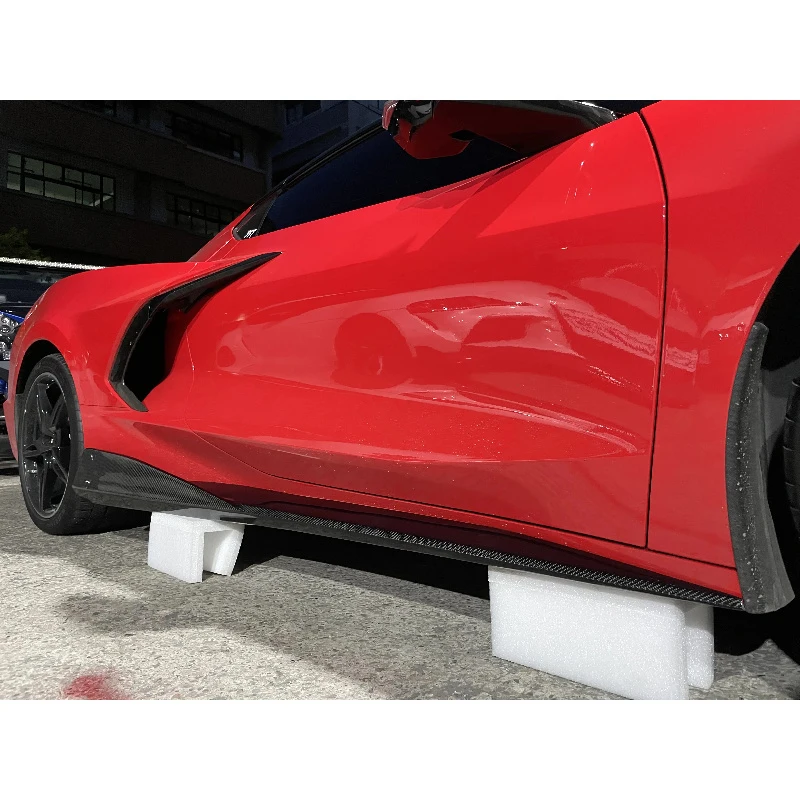 

Hot Selling 5VM Style New Carbon Fiber Bumper Screw-On Retrofit/Upgrade Fits 2020-2023 for Side Skirt Lip