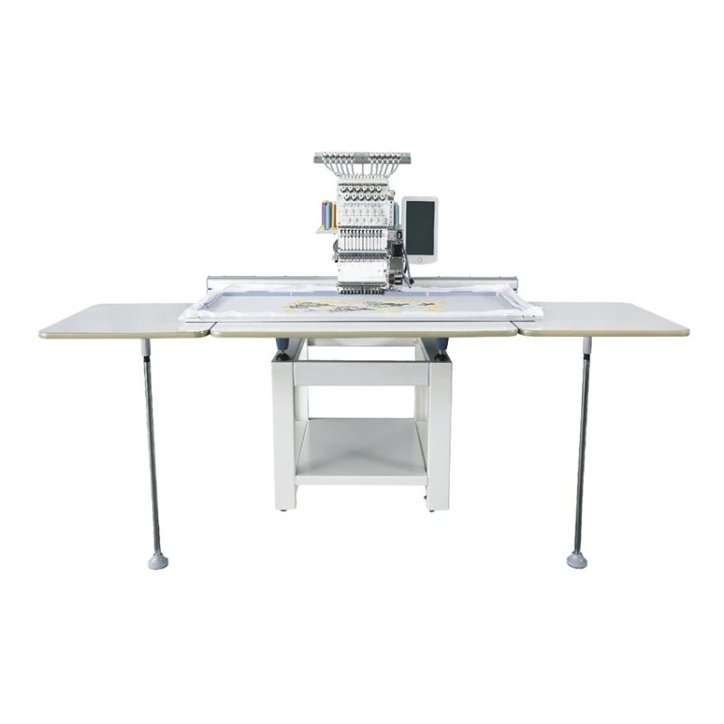 Single head computer embroidery machine, high-precision garment and hat embroidery flat embroidery LYG-1201 small automatic