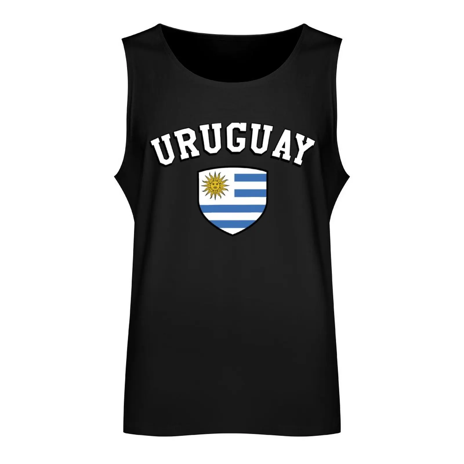 Uruguay Supporters Tank Top Sleeveless men Man gym clothes