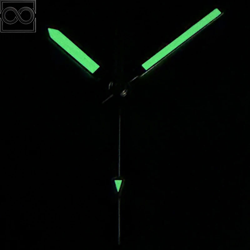 NOOKIDA VK63 Стрелка для часов Зеленый Светящийся/Белый Светящийся Аксессуары для часов для VK63 Механизм с 6 стрелками Зеленый Белый