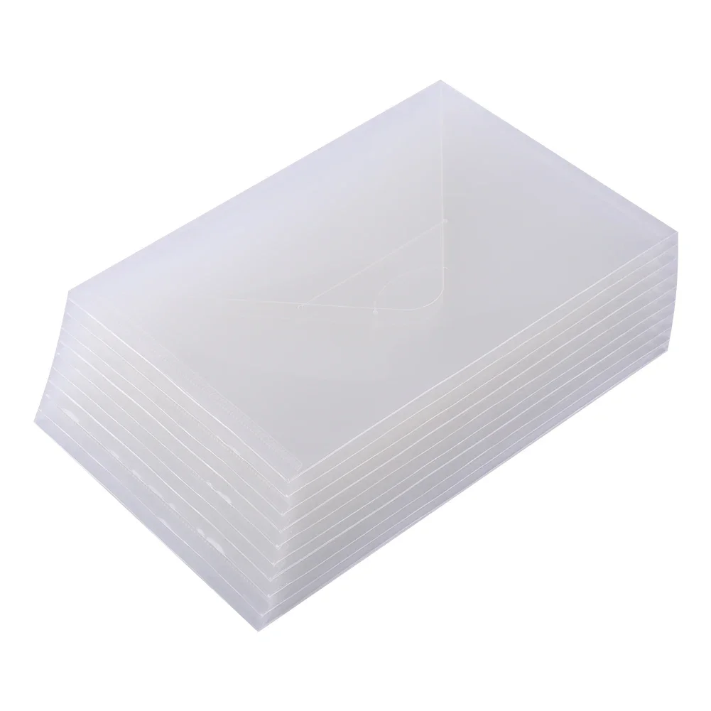 10-50PCS Transparent Portable Storage Bag Stamp Storage Pockets Used To Store Organize All of Cutting Dies Clear Plastic Stencil