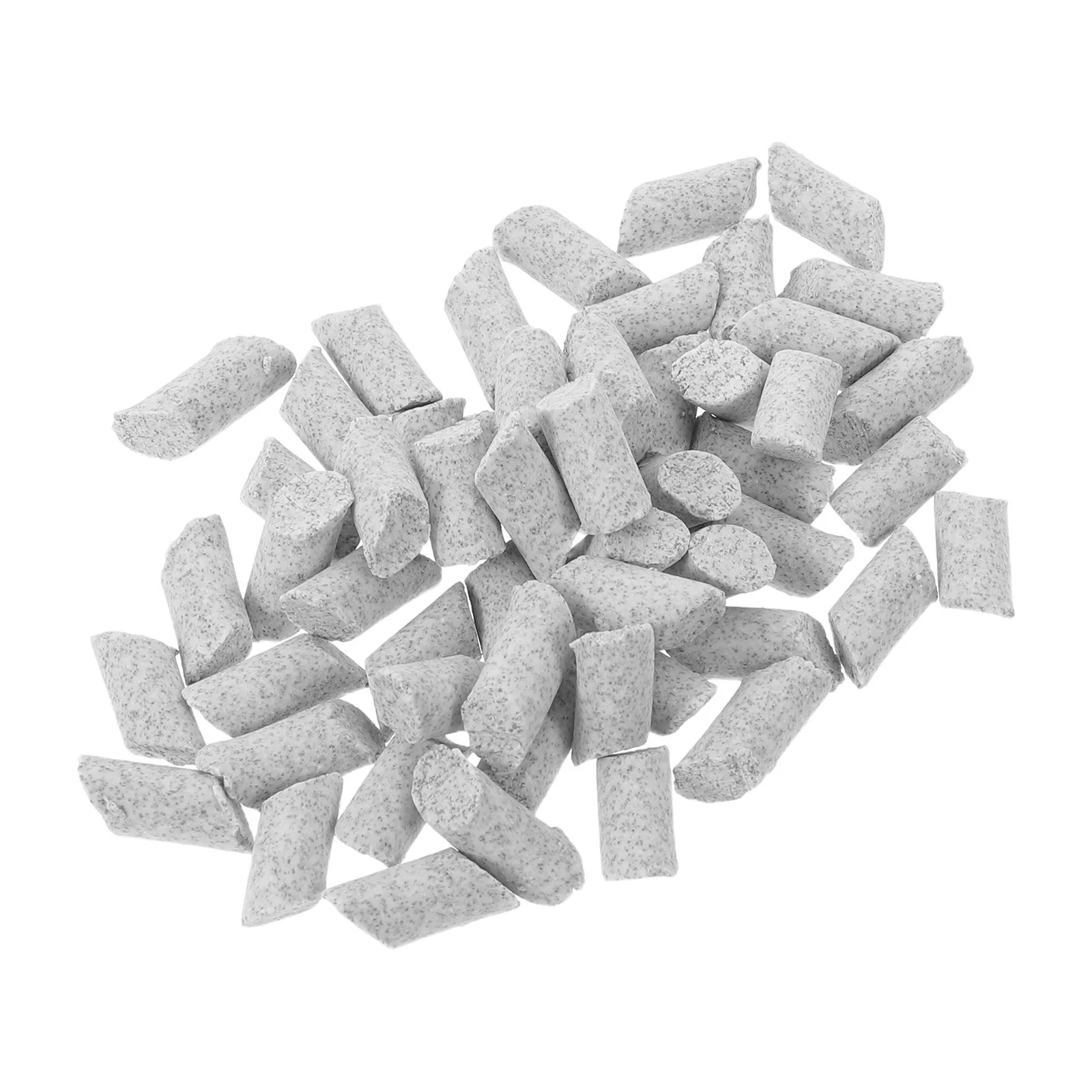 Ceramic Tumbling Media 6x12mm Abrasive Vibratory Finishing Stones Light Cut Polishing Jewelry Deburring Metal Parts Smoothing
