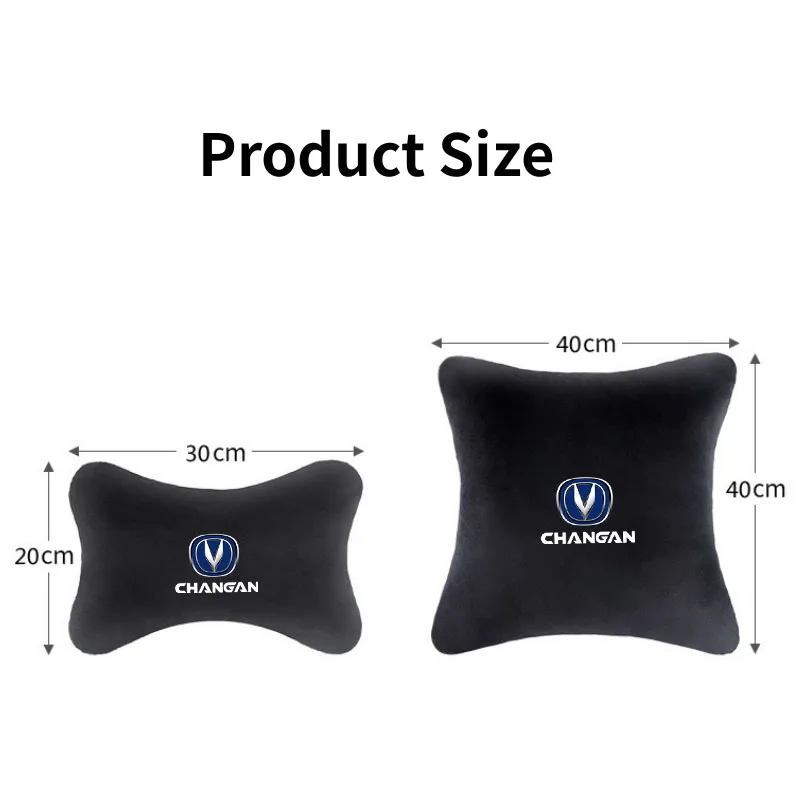 Car Headrest For CHANGAN CS15 CS35 CS55 CS75 CS85 Auto Headrest Neck Support Lumbar Cushion Soft Neck Pillow Car Accessories