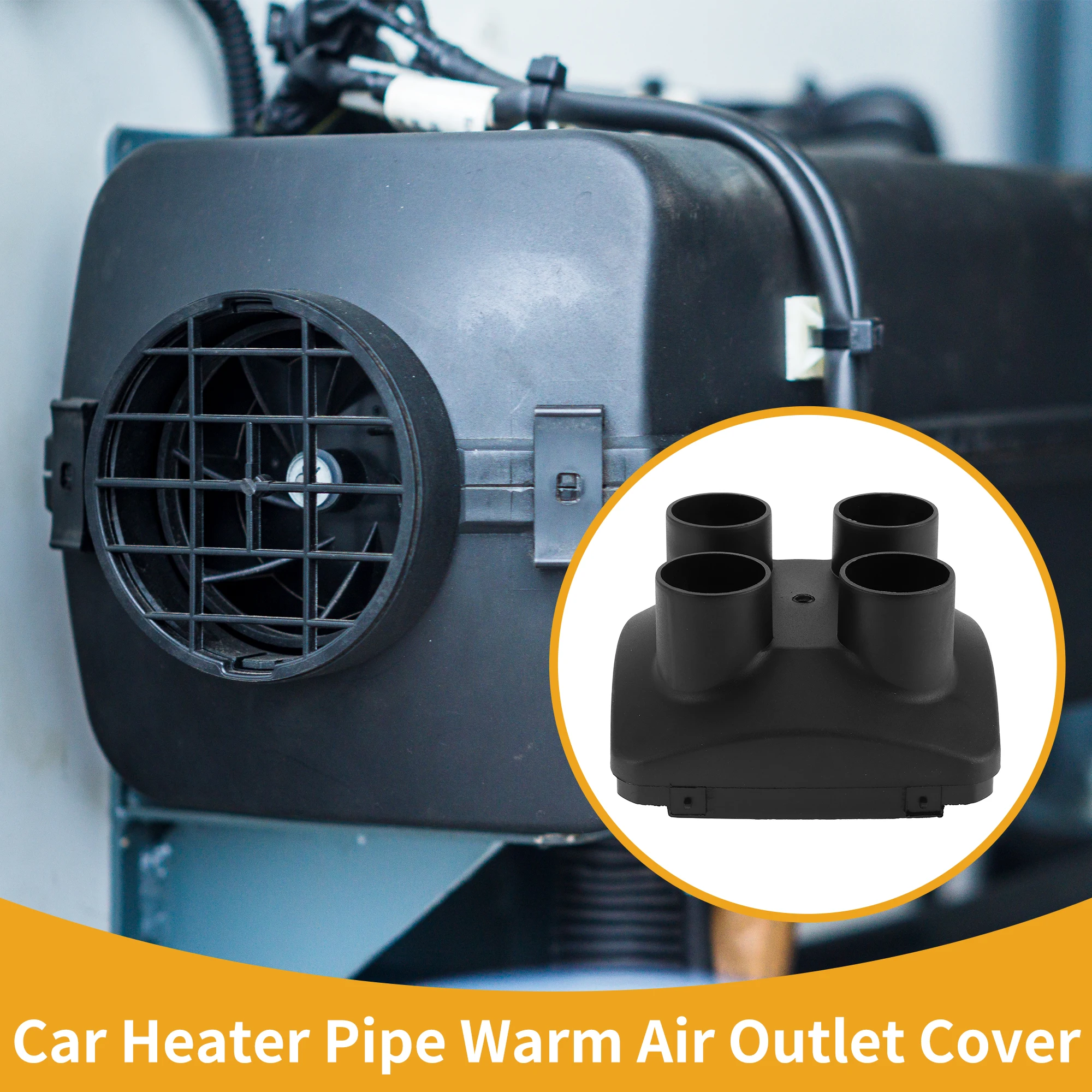 

UXCELL Car Warm Air Vent Outlet Warm Air Ducting Vent Outlet Cover 42mm 1 Pc