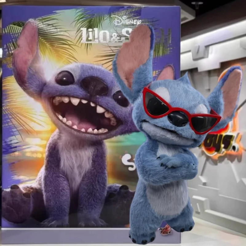 

В наличии Оригинальные фигурки HOTTOYS HT 1/6 MMS815 Лило и Стич, 39 см, коллекционная модель Стича, подарок на день рождения, игрушка-сюрприз