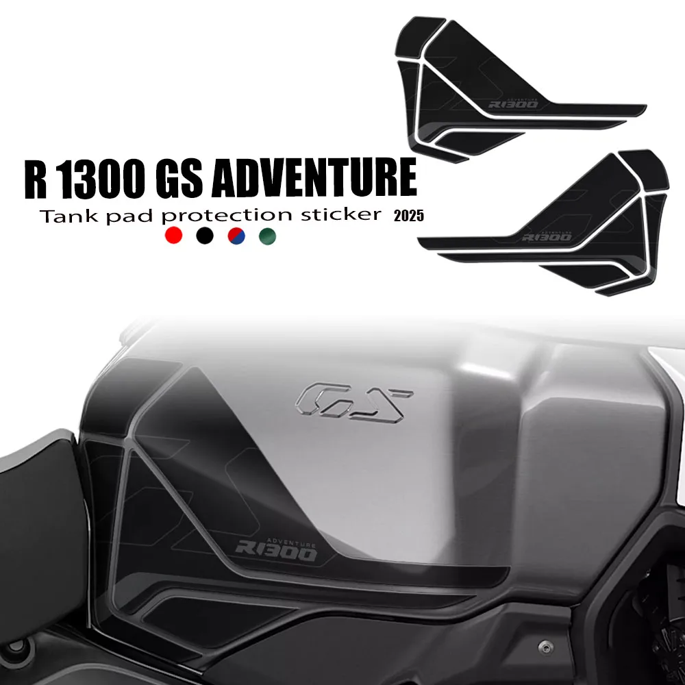 

Fuel tank protector tank pad side fuel tank pad 3D resin sticker protection kit for R1300GS ADV R 1300 GS Adventure 2024 2025
