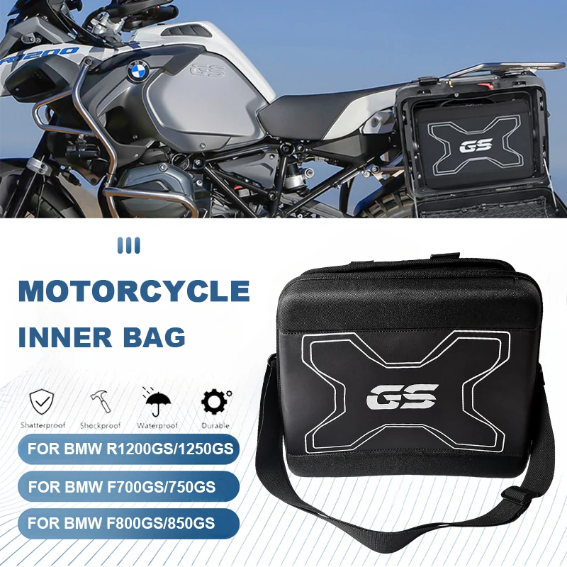 motorcycle Luggage Bag Vario Case Inner bag for BMW GS R1200 1250 LC Adventure Side Case Inner