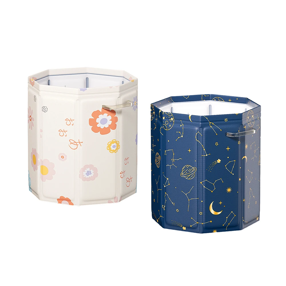 Bañera portátil para pies sin instalación, lavado de pies especializado engrosado y bañera plegable para pies, bañera para pies saludable