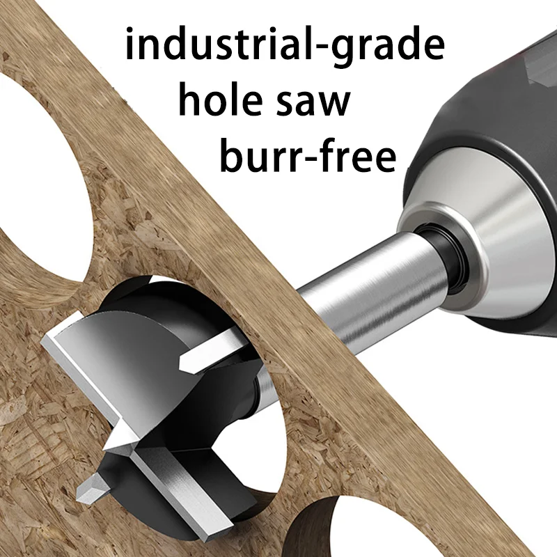 

12-100mm spiral drill, woodworking drill, hole opener, hinge, wooden board hole puncher, alloy tungsten steel plastic hole punch