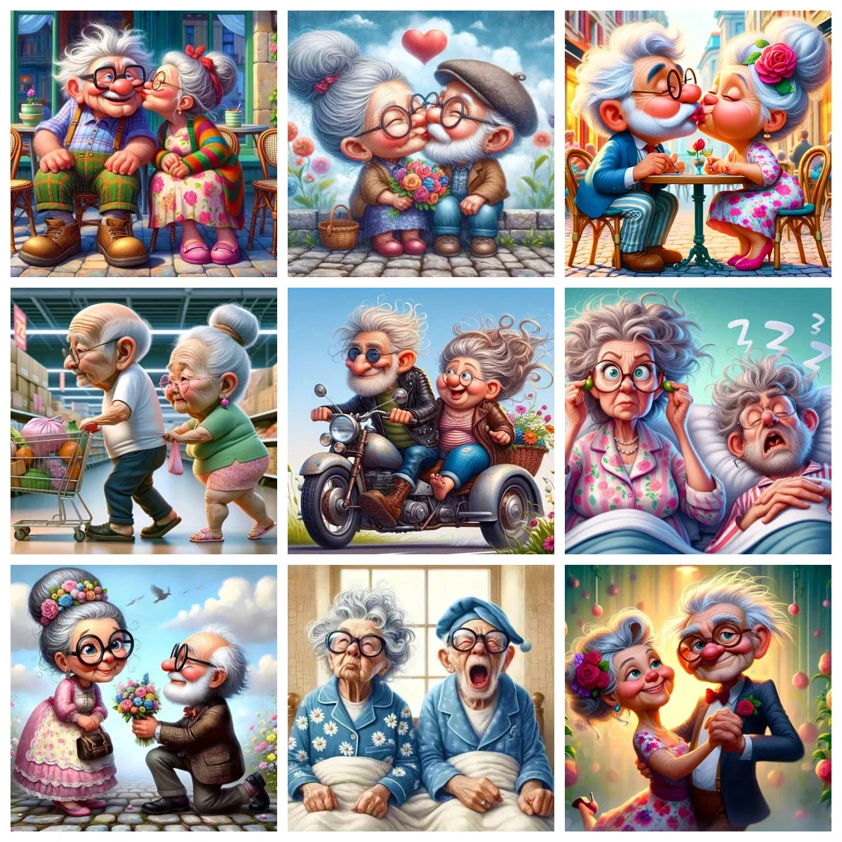 

Jigsaw Puzzles 500 Pieces for Adult Couple Woman Home Puzzle Stress Relief Entertainment Toys Landscape Puzzles Christmas Gift