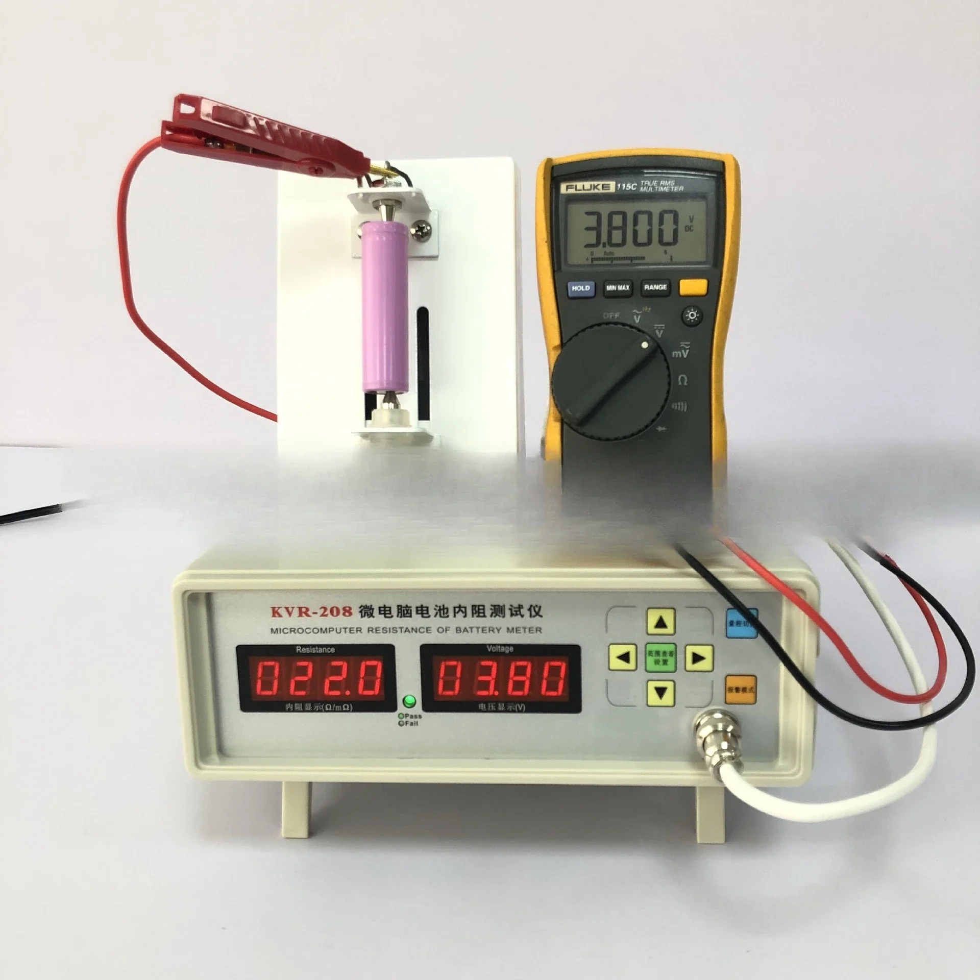 

Internal resistance tester KVR-208 battery internal resistance tester