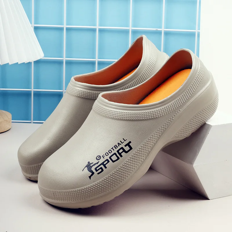 Aliexpress Men's Chef Shoes Anti Slip Oil Resistant Dirt Resistant Shoes Kitchen Work Shoes Quick Dry Rain Shoes Large Size Breath Clogs - Aliexpress Deal
