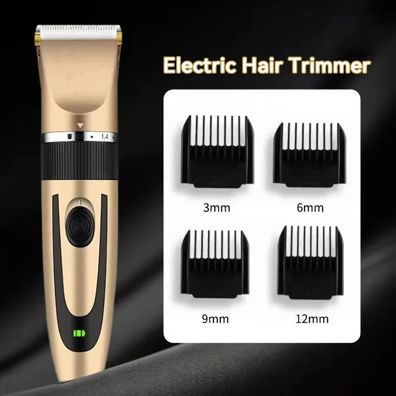 Electric Hair Trimmer  Home Trimmers For Men Hair Clipper Professional Rechargeable Barber Hair Cutting Machine ﻿2024