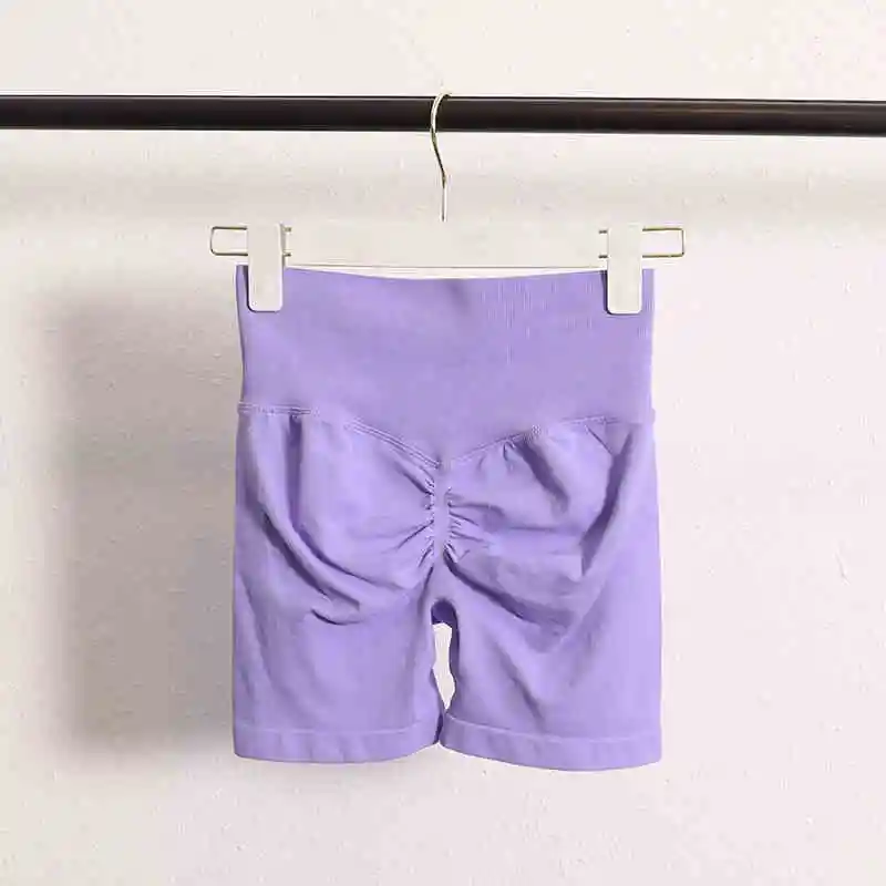

Women Gym Sport Wear Fitness Workout Seamless Yoga Scrunch Butt Short Yoga