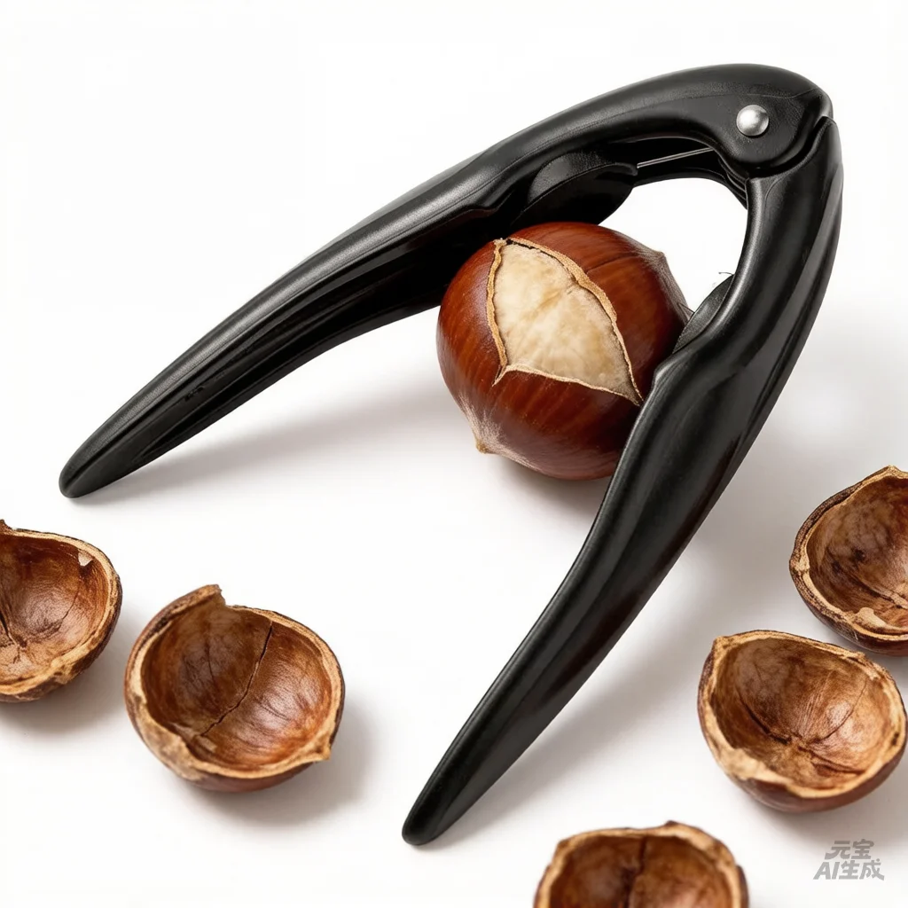 Chestnut shell opener, cross-shaped chestnut clamp, household multi-functional peeler tool, chestnut clamp, walnut clamp