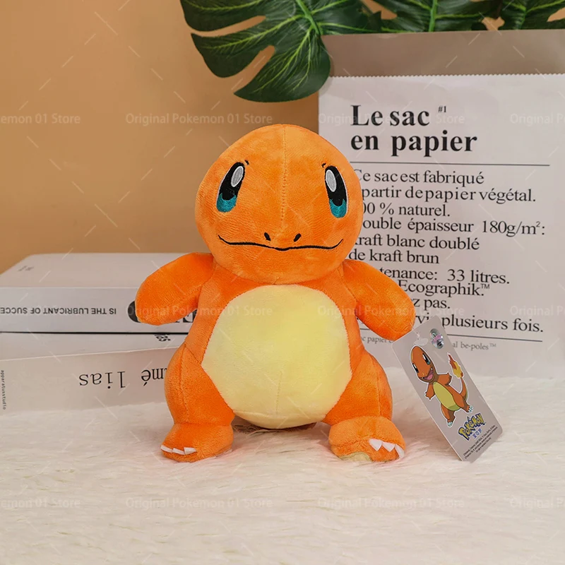 100% Genuine Pokemon Plush Anime Charmander Plush Toy Charmander Stuffed Plush Toy For Childrens Day Birthday Christmas Gift