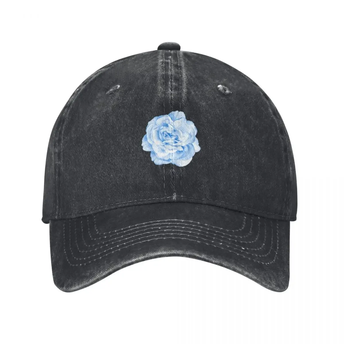 

blue roses Baseball Cap Dropshipping summer hat Trucker Hat Women's Beach Visor Men's