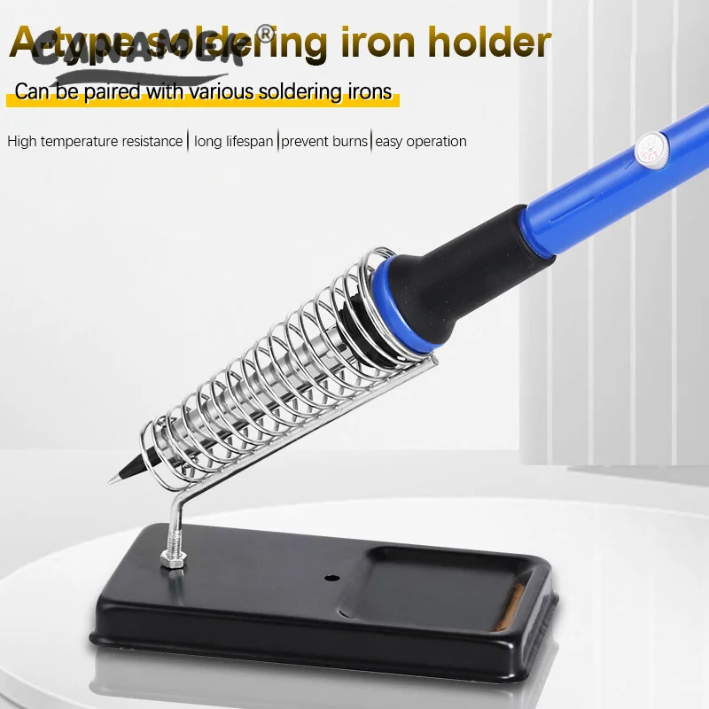 Portable Soldering Iron Stand Holder Soldering Tin Stand Electric Soldering Iron Accessories Electrical Work Tools