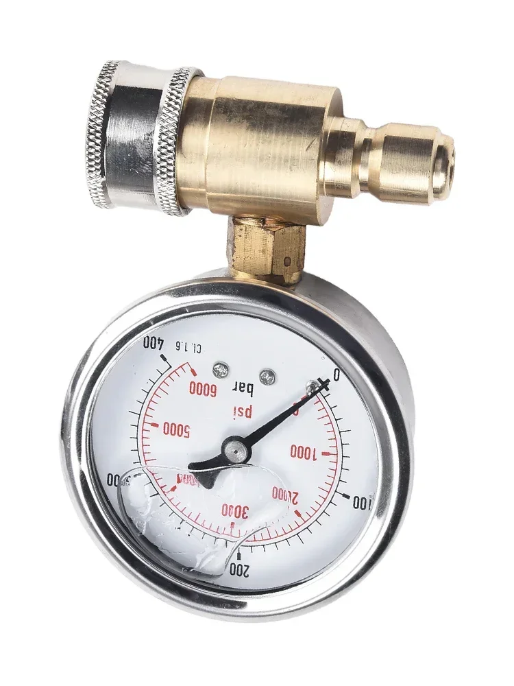 

Female Head Pressure Gauge High Quality PSI Pressure Gauge Pressure Resistant Shockproof Monitoring Multiple Uses