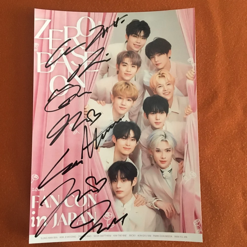 ZB1 ZeroBaseOne Group Autographen-Foto – Warum dieses 5x7-Zoll-Photo mein wichtigstes Sammlerstück wurde