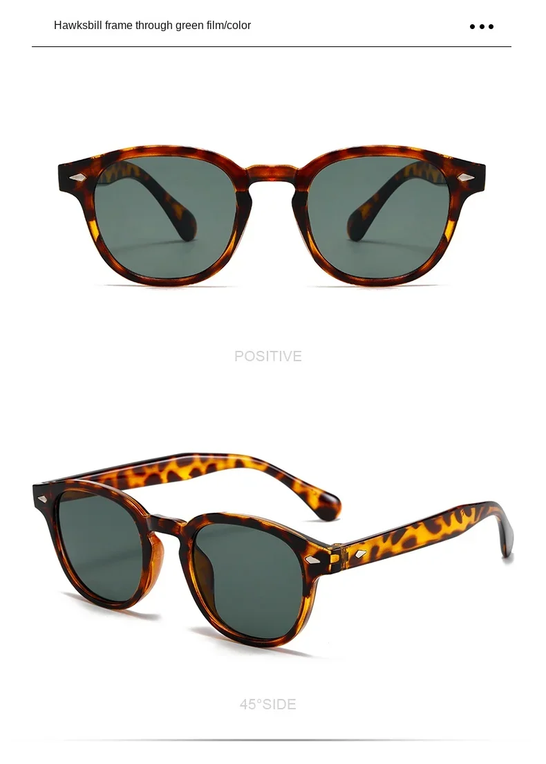 Neue Vintage Rechteckige Sonnenbrille für Männer und Frauen Luxusmarken-Designer Quadratische Sonnenbrillen Modische Herren-Sonnenbrillen Oculus Weihnachten – Detail 16