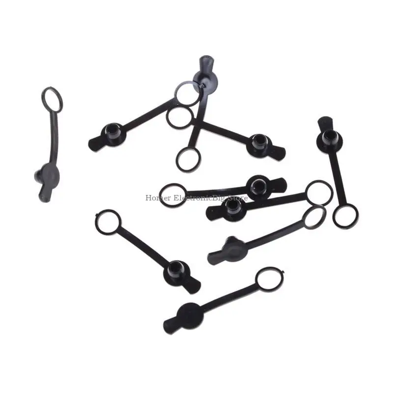 5pcs/10pcs Waterproof for DC Power for DC-022B Silicone Waterproof Cover High-precision Caps Dustproof Plug