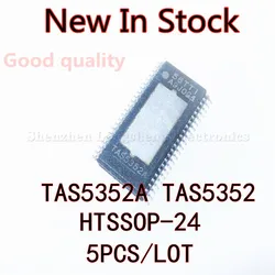 5PCS/LOT TAS5352A TAS5352 HTSSOP-24 SMD audio amplifier chip New In Stock