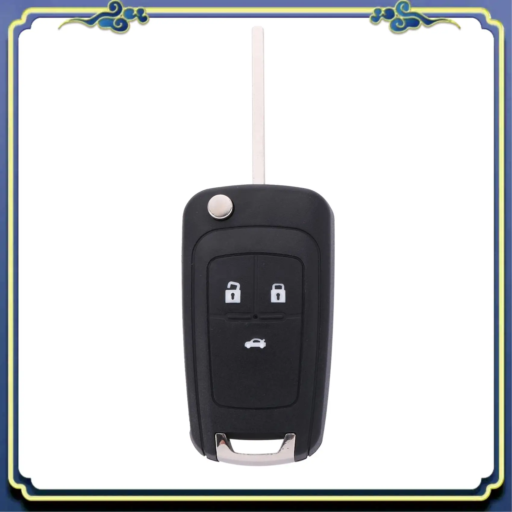 

AU16-3 кнопки 433 МГц с чипом ID46 пульт дистанционного управления брелок для Cruze Aveo Orlando 2010-2015 HU100 Blade