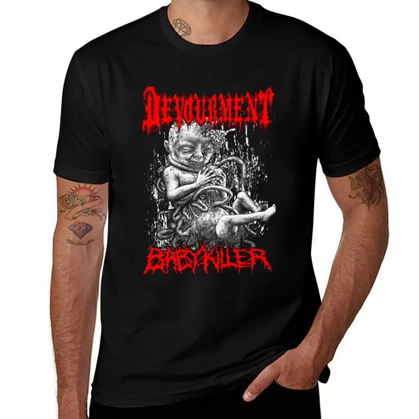 Devourment Babykiller T-Shirt t shirts for man pack white T-Shirt