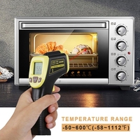 Non-Contact Pyrometer GM320 Thermometer IR Temperature 600℃ /1112℉ best sale，with LCD Display GM320，Industrial Infrared