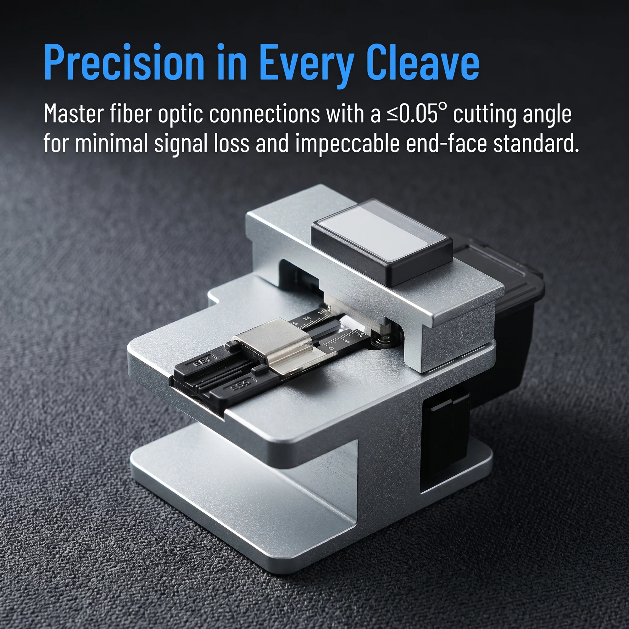 FTTH Fiber Optic Termination Tool Kit (11/12/13/14 PCS in 1) with high-precision fiber optic cleaver,cleaning tools
