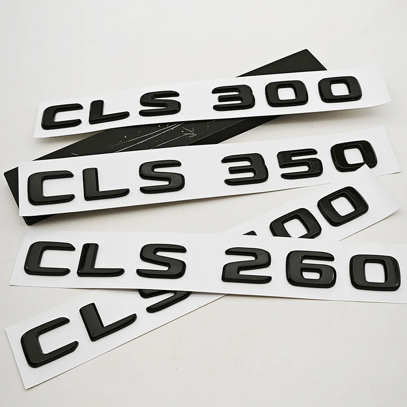 

Premium Auto Trunk Logo Decal Fit Mercedes GLE Class W166 W167 GLS260 GLS400 GLS450 GLS53 GLS63 4Matic Letter Badge Sticker