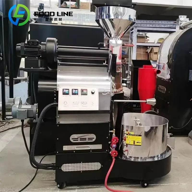 Coffee Bean Roaster Machine Coffee Roaster Commercial Drum Roasting Equipment Automatic Digital Control Home Coffee OME