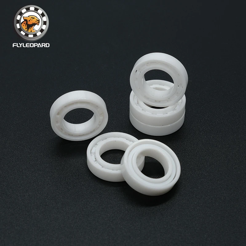 (5PCS) 6801CE 12X21X5 mm Full Ceramic Bearing ZrO2 Material All Zirconia Ceramic 6801 Ball Bearing