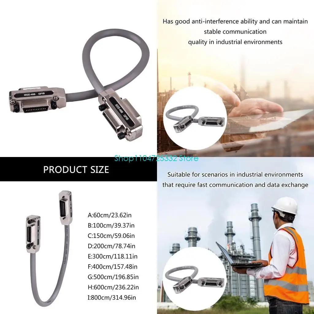 

P5EA Easy to Connecting Industrial Data Cable IEEE488 GPIB Cable Specifications