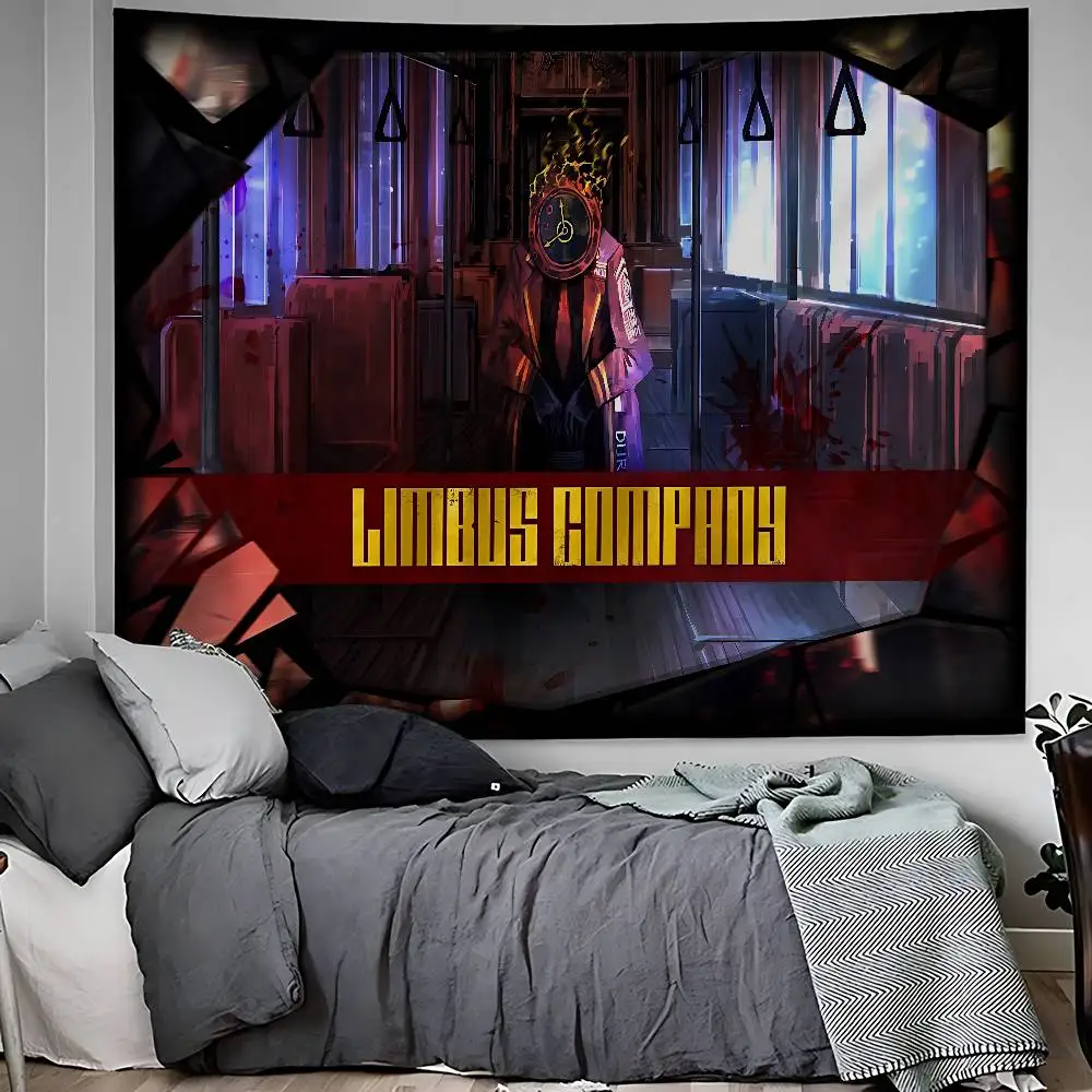 

L-Limbus Company Game Висит Богемный гобелен Богемные настенные гобелены Мандала Дешевые хиппи Настенный гобелен