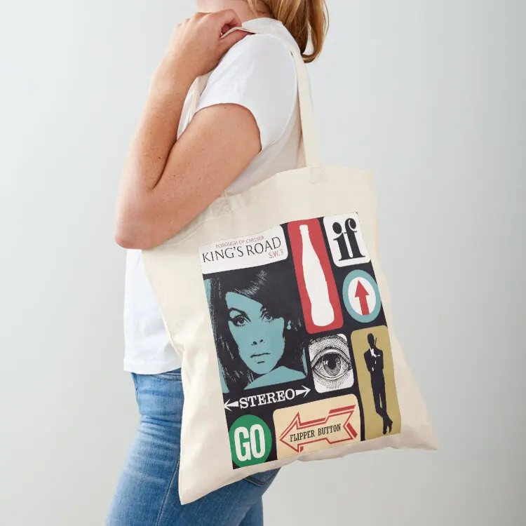Swinging Sixties Three Tote Bag bags woman 2025 sac pour femme Woman shopper bag tote bag