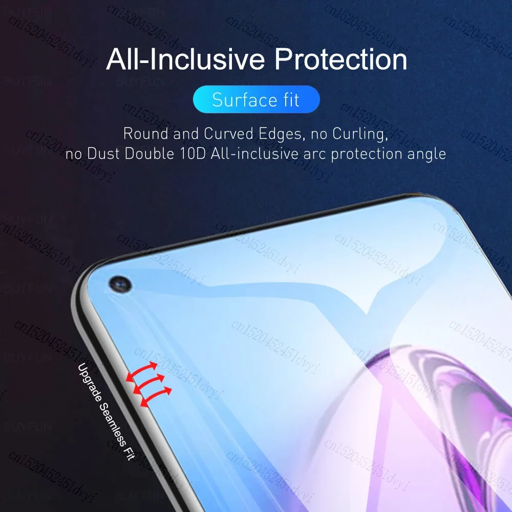 5Pcs Full Cover Hydrogel Film For OPPO A94 A12 A54 A31 A32 A33 A5 A9 2020 A53 Screen Protector For OPPO A74 A91 A92 A76 Gel Film